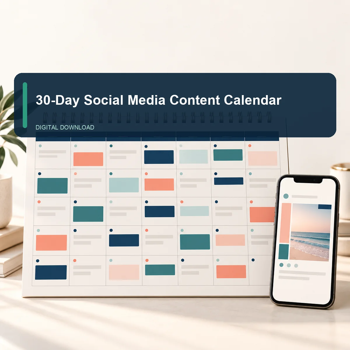 30-Day Social Media Content Calendar