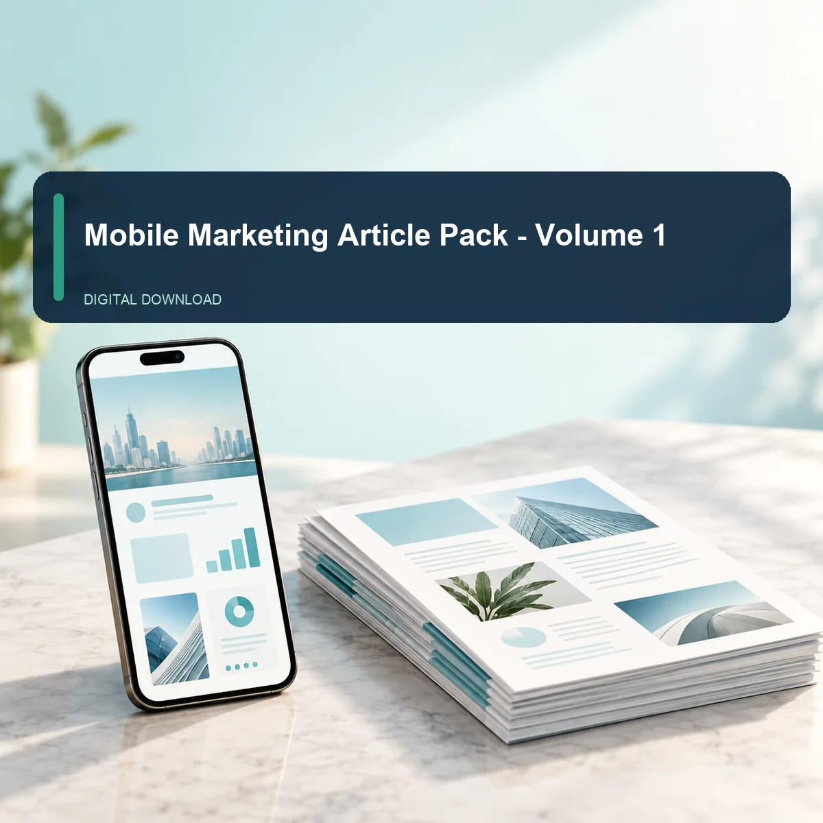 Mobile Marketing Article Pack - Volume 1